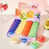 Set Hidratante De Labios Con Varias Frutas, Paquete Con