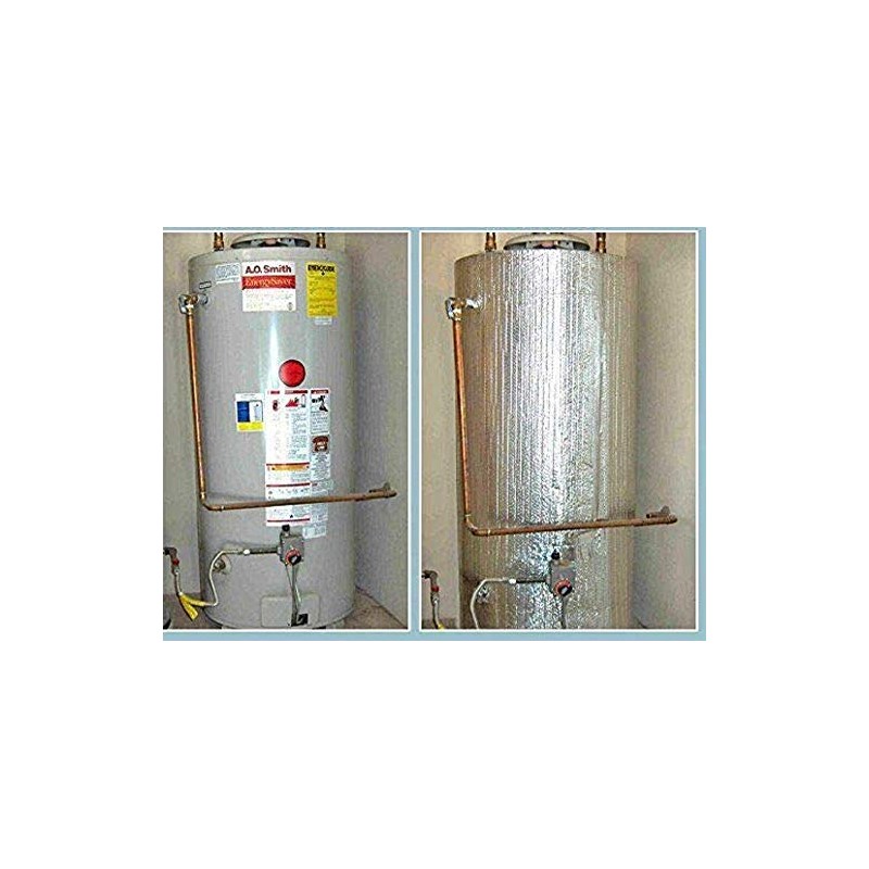 Water Heater Blanket Insulation,"Non Fiberglass", Fits up to 80 Gallons