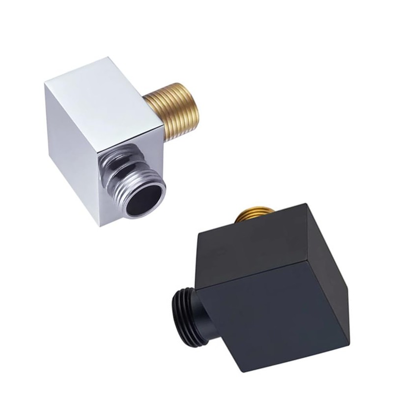 Gold Hand Shower Wall Outlet Elbow, G1/2 Inch Handheld Shower