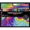 Colouring Pencil - STABILOaquacolor ARTY Wallet of 36 Assorted Colours