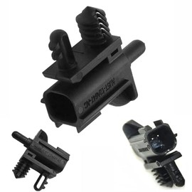 YEPREM 1pcs AU5T12A647AC AU5Z12A647B 5090031 outdoor Ambient Air Temperature Sensor AU5Z-12A647-B AU5T-12A647-AC Replacement Temp Sensors for Fo/rd Lln/coln 11706936833 SU16398 DY1160 DY-1160