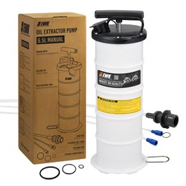 EWK 6.5L Manual Oil Extractor Pump for Oil Change, Fluid Evacuators for Cars, Boats, Jet Skies, Lawnmowers