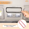 Aunginsy Inner Front Row Roof Reading Light Panel Trim Frame