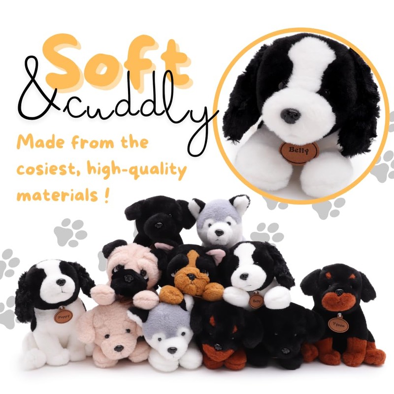 Toyland® 25cm (10") Poppy The Cocker Spaniel Soft Toy -