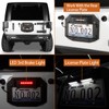u-Box JK Spare Tire Delete License Plate Relocation Kit w/