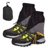 solunaterra Climbing Gaiter Short Waterproof Leg Cover Rain Snow Protection