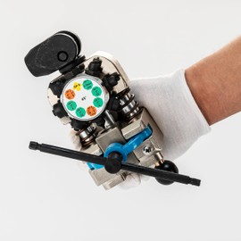 REDLOONG Professional Brake Line Flaring Tool- 45/37 Degree Set - Single, Bubble, and Double Flares