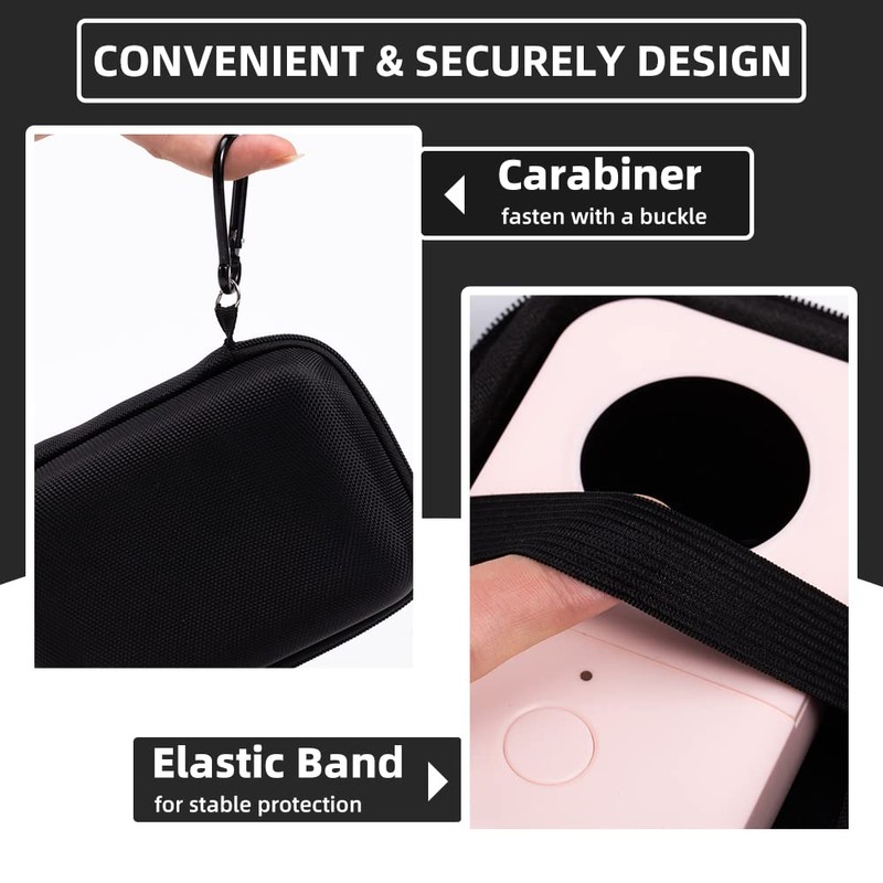 Phomemo D30 D35 Label Maker Case, Storage Bag Compatible with