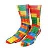 KACOLOR - Calcetines de tubo para hombre con estampado 3D,