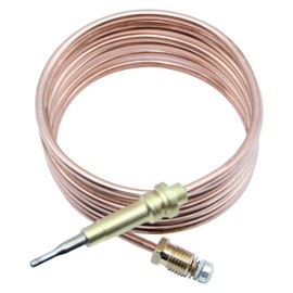 GZKEFEIS Compatible with Bertazzoni 508041 Thermocouple Oven Burner Replacement - 1400MM Bake Burner Thermocouple for Ranges, Easy Install