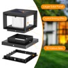 Mlambert 8 Pack Solar Post Lights, 4x4 6x6 Wooden Vinyl