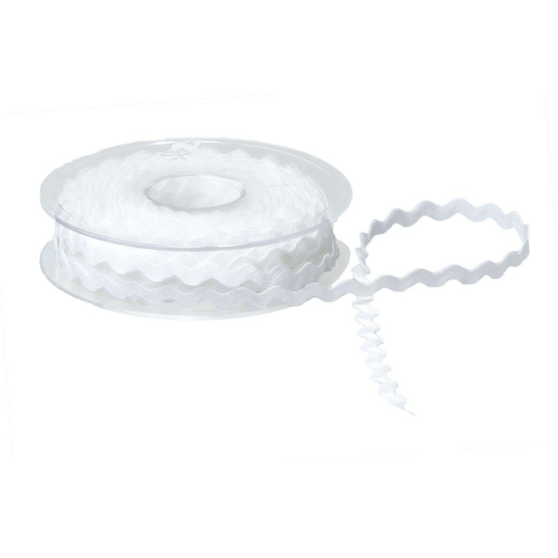 SUPER RIBBONS®™ - Full Reel 6mm Quality RIC RAC Ribbon/Braid/Trimming