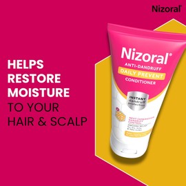 Nizoral Anti-Dandruff Daily Prevent Conditioner, Instant Dandruff Protection, For People Prone to Dry, and Flaky Scalps, Moisturising Care, Helps Keep Hair Soft and Silky