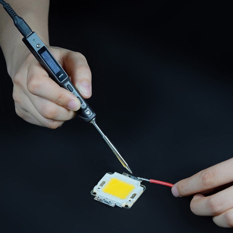 Mini Intelligent Soldering Station Portable Soldering Iron Two Power Supplying