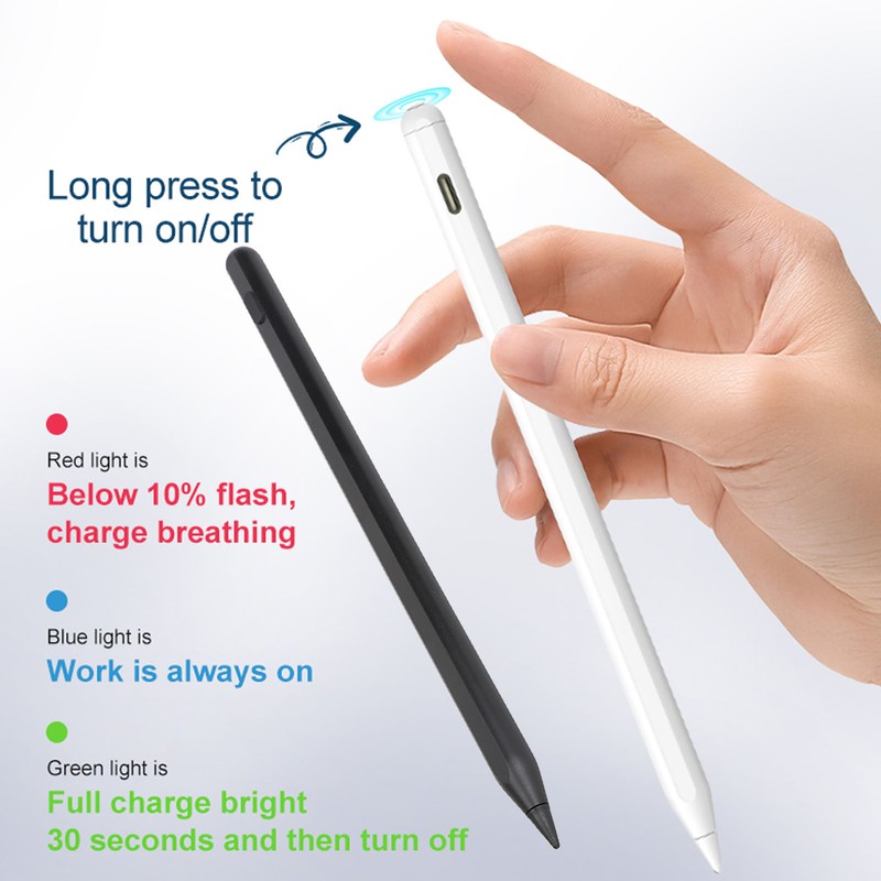 Magnetic Stylus Pen Rechargeable Tablet Pencil Active Capacitive Stylus Pen