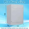 Ericlin 2Pack Washer and Dryer Covers, Washine Machine Cover for