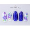 [Tsumekira] Hydrangea Nail Sticker