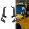 WeiSen 50" LED Straight Light Bar Brackets Windshield Roof A-Pillar