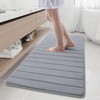 Buganda Memory Foam Bath Mat, 60" x 24", Ultra Soft