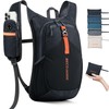 BECOJADDE 15L Hiking Backpack Men's Small Backpack Women's Lightweight Daypack