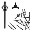SATUY 100 Pcs 3/16" x 1" Tri-Fold Exploding Pop Rivets,