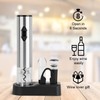 CIRCLE JOY 5-in-1 Electric Wine Opener Gift Set Stainless Steel