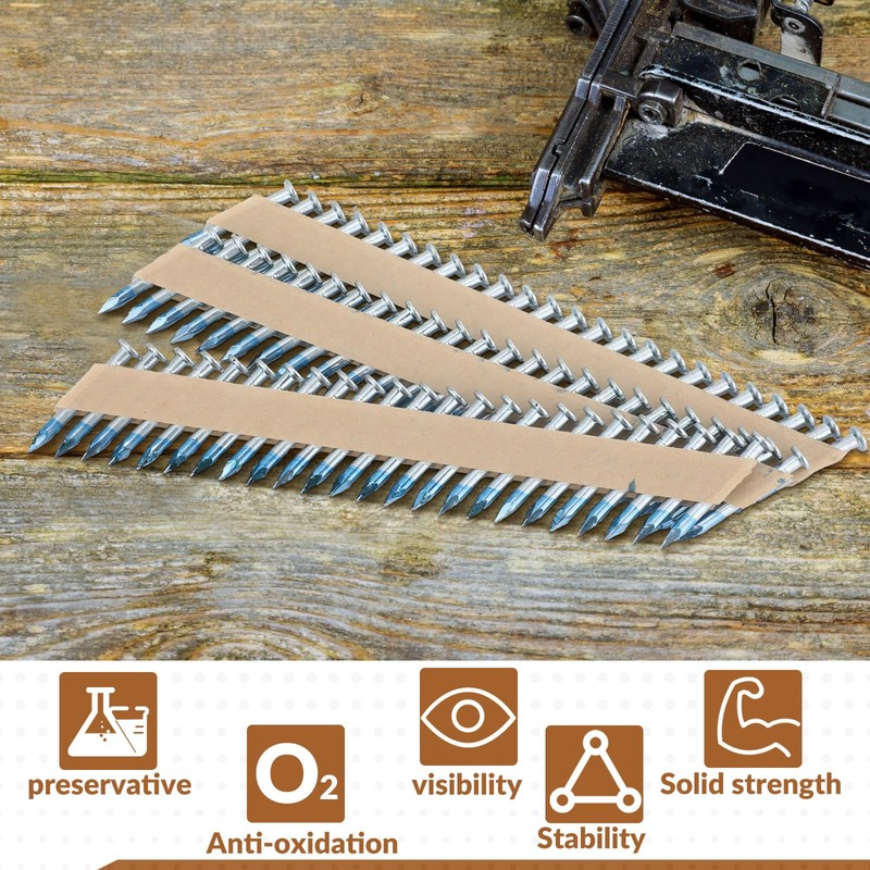 Tandefio 1000 Per Joist Hanger Nails Framing Nails Box Galvanized