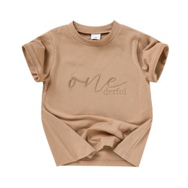 GRNSHTS Mr Onederful 1st Birthday Shirt Baby Boy First Birthday Infant Boy Summer Outfits Clothes