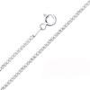 Old English Jewellers Sterling Silver 2mm CURB Chain Necklace 16