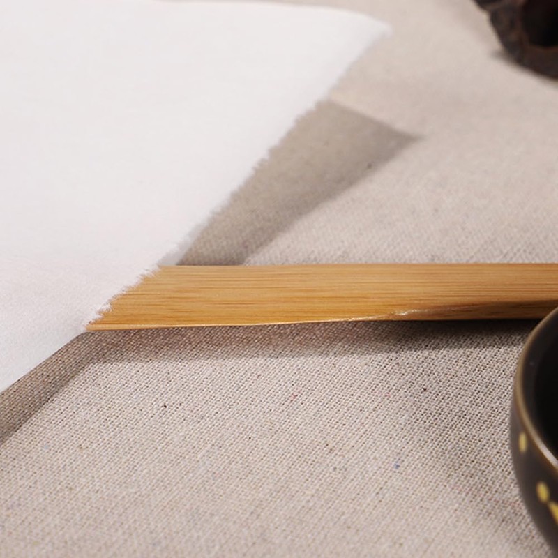 2Pcs 9.84 Inch Bamboo Envelope Opener Long Handle Desk Office