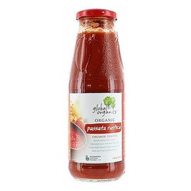 Global Organics Passata Rustica Crushed Tomatoes Organic 680g