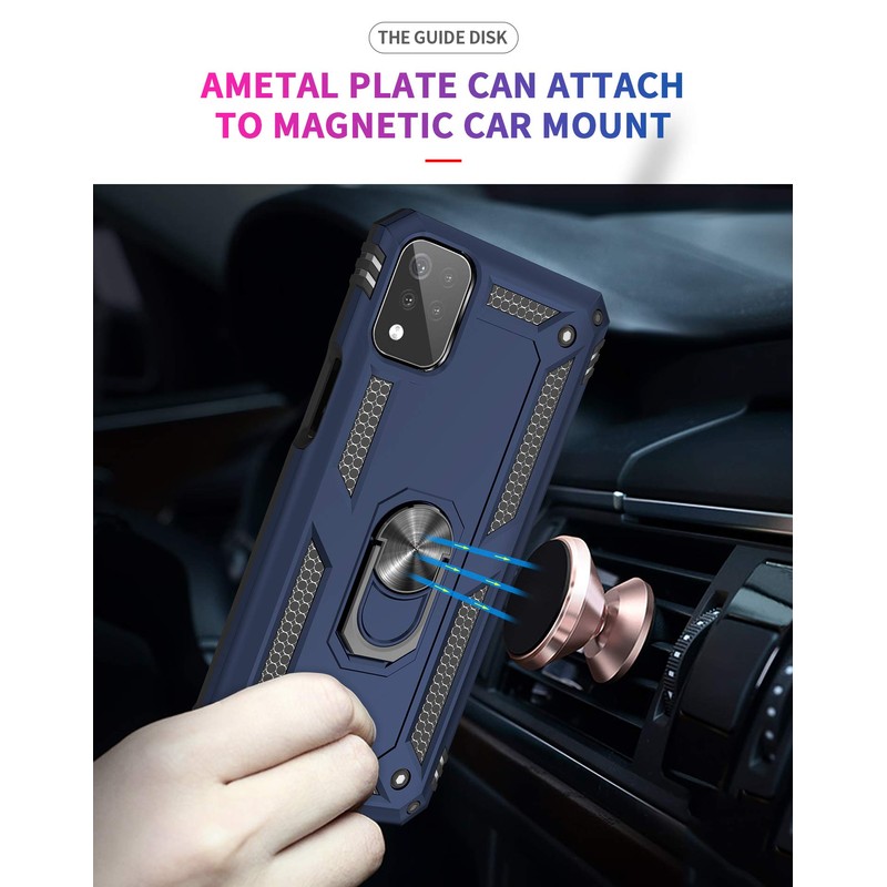 BestST Case for LG K53/LG K52 + Tempered Glass, Protective