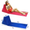 SOONHUA Inflatable Back Cushion, Portable Beach Lounger Wedge Shape Lounger