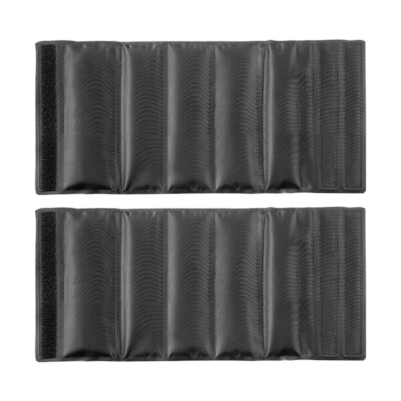 2Pcs Wine Cooler Sleeve Wine Bottle Chiller Ice Pack Adjustable