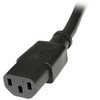 StarTech.com PXT1001 1-Feet Standard Computer Power Cord Extension, C14 to