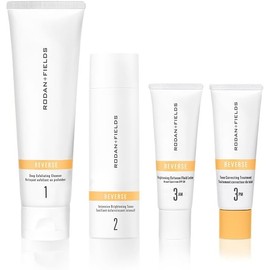 Rodan + Fields Reverse Regimen: Cleanser, Toner, Lotion SPF 50, & Treatment | Daily Moisturizer | Contains Vitamin C & Retinol | Skincare Sets & Kits | Face Wash for Women | Self Care