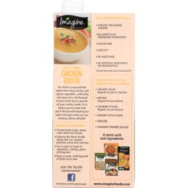 Imagine Free Range Chicken Broth, Organic, 32 oz