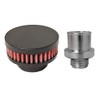 CFM Performance Baffled Billet Valve Cover Breather compatible with 2004-2008