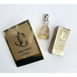 Jimmy Choo I Want Choo Le Parfum Mini Bottle 4.5ml & Sample Set