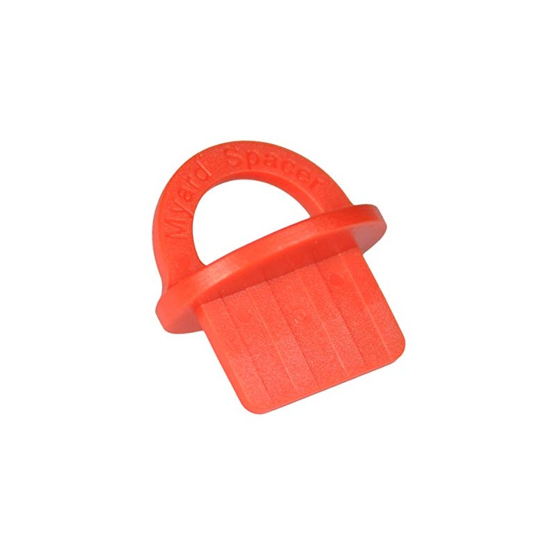 Myard Red 20 Packs 1/8 Inch Deck Spacer with Bright