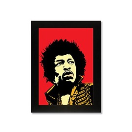 Jimi Hendrix (a4 framed) limited edition print