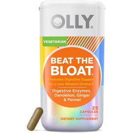 Digestive Enzyme Capsules for Women Bloating Relief Support Supplement 25 Count Gut Health Enzymes Formula for Digestion and Comfort