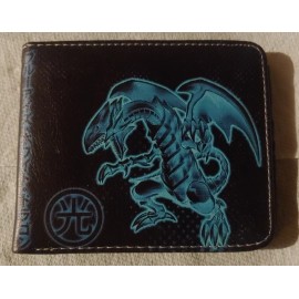 Buckle Down Yu-Gi-Oh anime cartoon bifold PU wallet with ID slot, card slots and coin pocket