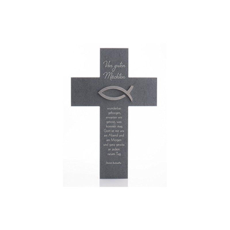 Slate Cross - From Good Powers & Stainless Steel Fish