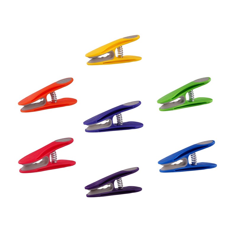 trendfinding 70 rainbow clothes pegs colourful with stainless steel springs
