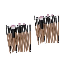 Housoutil Concealer Brush 30 Pcs Makeup Brush Cosmetics Brush Powder Brush Beauty Tools Portable Professional Makeup Brush