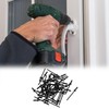 TUCKBOLD Dome Head Large Flange Blind Rivets Black 50 Pcs