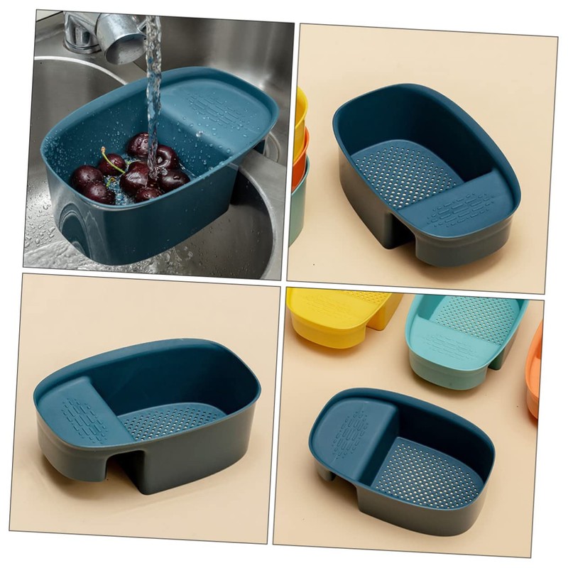 STOBAZA Plastic Sink Strainer Drain Basket Kitchen Sink Drain Basket