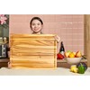 Bearchop Acacia Wood Cutting Boards for Kitchen, [17" x 13"