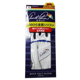 Arnold Palmer Golf Gloves APG Golf Gloves APG-116 Men's White X Navy Small